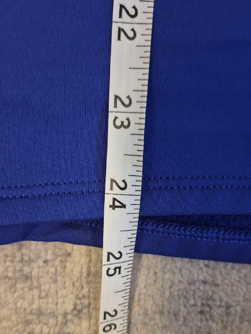 EUC Athleta Whistler Noble Blue Half-Zip M - Picture 5 of 8
